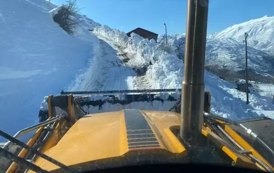 Siirt'te Karla Mücadele