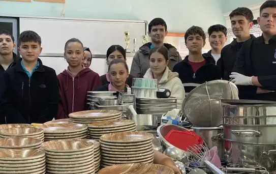 Sındırgı Lisesi'ne Mutfak Ekipman Desteği