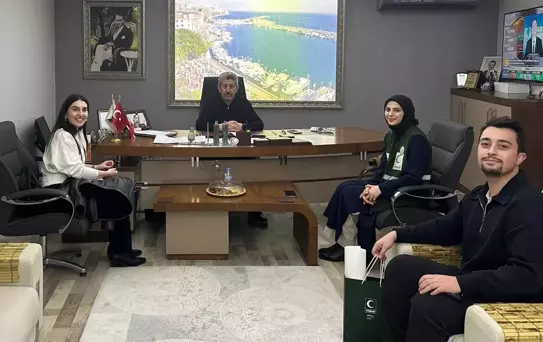 Yeşilay'dan Başkan Akbaş'a Ziyaret