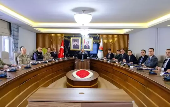 Şırnak'ta Güvenlik Toplantısı