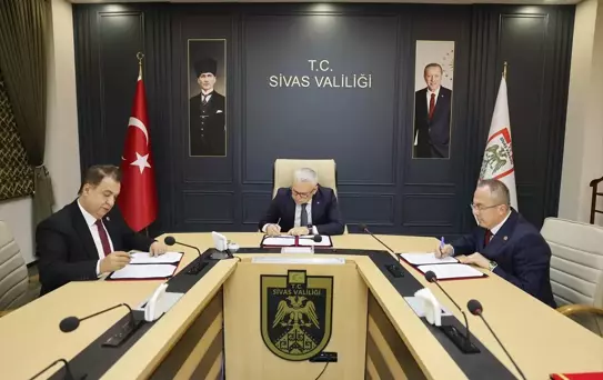 Sivas'ta Spor Tesisleri İçin İşbirliği Protokolü