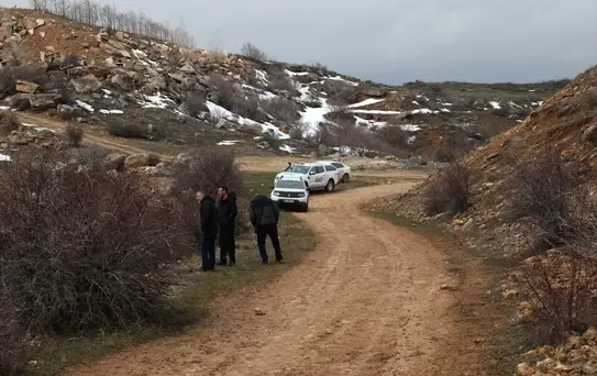 Sivas'ta Heyelan İncelemesi