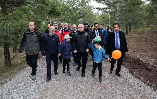 Sivas'ta Şehitler Anısına Yürüyüş Parkuru Açıldı