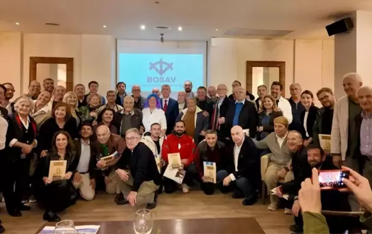 STS Bodrum'a Emeği Geçenlere Plaket