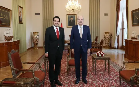 Kurtulmuş TİKA Başkanı Eren'i Kabul Etti