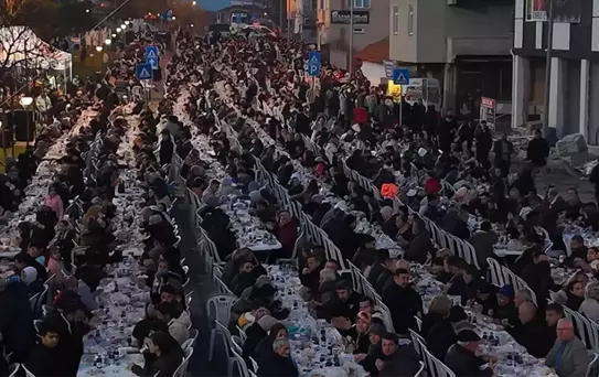 Ergene'de Geleneksel İftar Programı