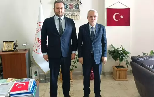 Tekirdağ Müftüsü'nden Kültür Müdürü'ne Ziyaret