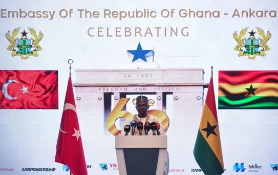 Ticaret Bakanı Bolat, Gana Milli Günü ve iftar programında konuştu Açıklaması