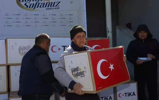 TİKA'dan Kazakistan'a Ramazan Yardımı