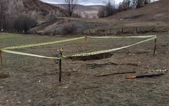 Tokat'ta Arazi Çöküntüsü