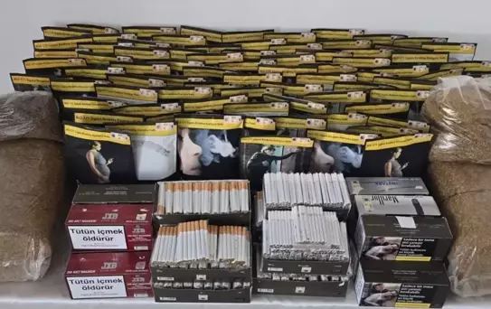 Tokat'ta Kaçak Tütün Operasyonu