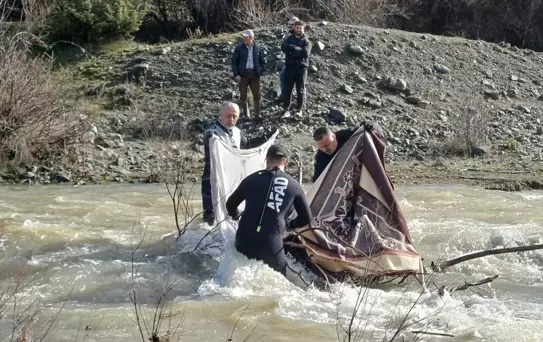 Tokat'ta kayıp olarak aranan kadının cesedi dere yatağında bulundu