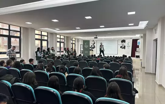 Tokat'ta Yeşilay Şehit Sinan Bilir Ortaokulu'nda tanıtıldı