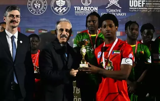 Trabzon'da Futbol Turnuvası Sona Erdi