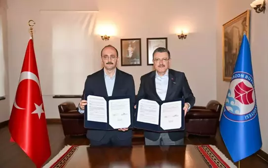 Trabzon'da İleri Biyolojik Arıtma Tesisi Protokolü İmzalandı