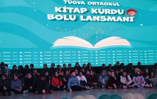 'TÜGVA Ortaokul Kitap Kurdu Bolu' lansmanı gerçekleştirildi