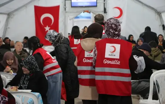 Kütahya'da İftar Çadırı Faaliyeti