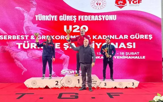 Türkiye 20 Yaş Altı Güreş Şampiyonası Sonuçlandı