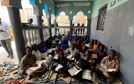 Somali'ye 2 Bin Kur'an Dağıtıldı