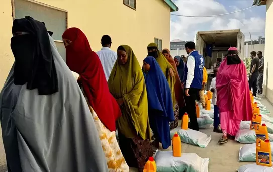 Türkiye'den Somali'ye Gıda Desteği