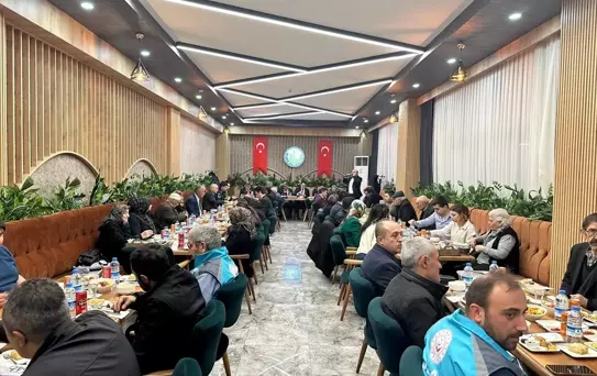 Ulaş'ta şehit aileleri ve gaziler onuruna iftar verildi