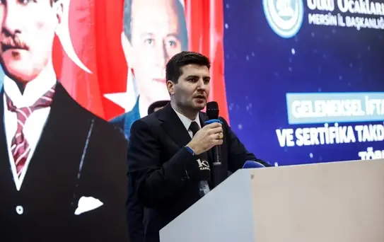 Ülkü Ocakları Eğitim ve Kültür Vakfı Genel Başkanı Yıldırım, Mersin'de konuştu Açıklaması