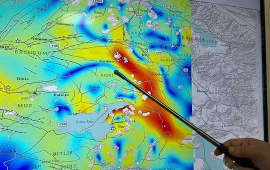 Van Gölü Doğusunda Yeni Fay Zonu Keşfedildi