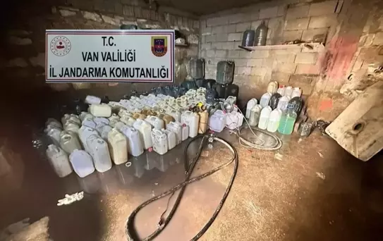 Van'da 531 Litre Kaçak Akaryakıt Ele Geçirildi