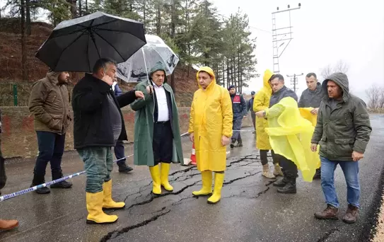 Yahyalı'da Sel Tahribatı İncelendi