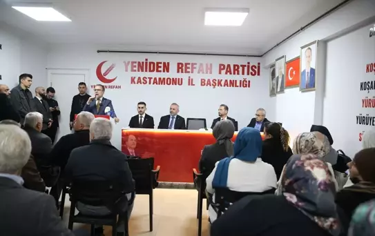 Yeniden Refah Partisi Kastamonu Ziyareti
