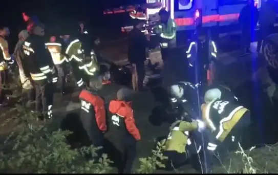 Yozgat'ta Otomobil Devrildi: 2 Yaralı