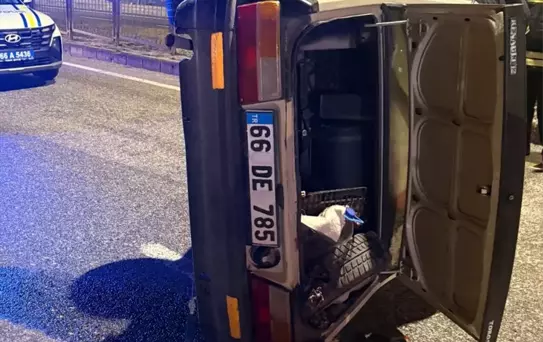 Yozgat'ta Otomobil Devrildi: 3 Yaralı