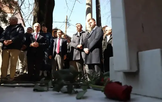 Yücel Teşkilatı şehitleri, idam edilişlerinin 78. yılında Üsküp'te anıldı