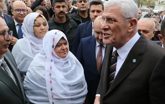 Dervişoğlu'ndan kıyafeti nedeniyle hedef gösterilen belediye başkanına ziyaret