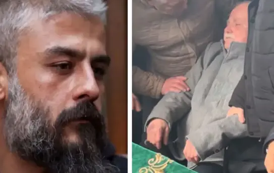 Kanbolat Görkem Arslan'a son veda: Babası oğlunun tabutunu öptü