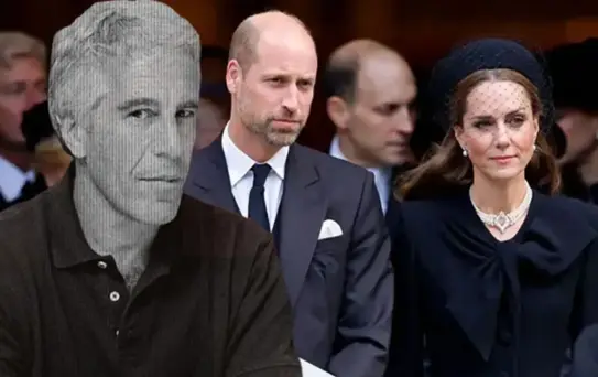 Prens William'ı terleten Epstein sorusu! Cevap vermeden kaçtı