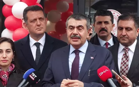 Bakan Tekin'den Anaokulu Ziyareti