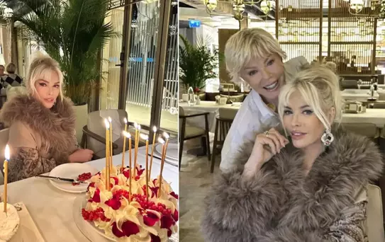 Süper Star Ajda, 80. yaşını kutladı