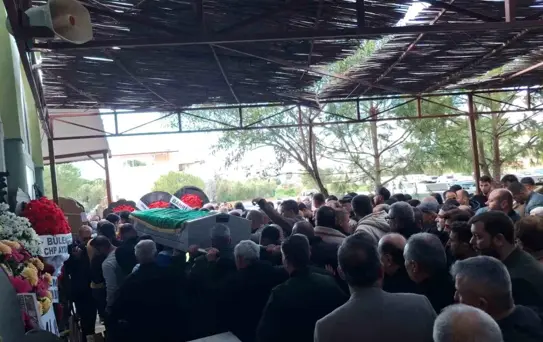 Didim meclis üyesi Erol'un evladı son yolculuğuna uğurlandı