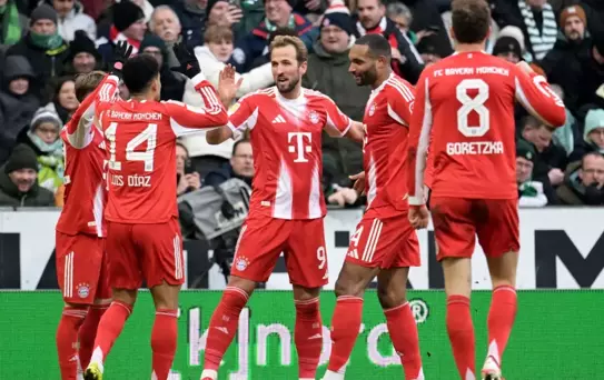 Harry Kane tarih yazdı! Bayern Münih rahat kazandı