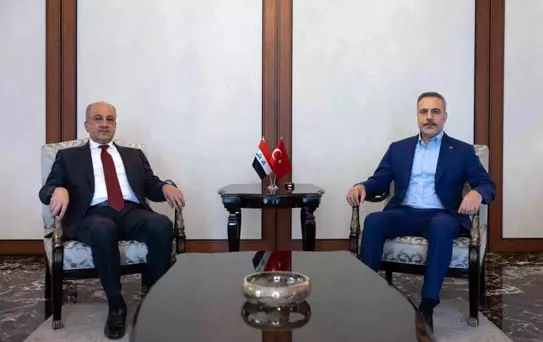 Fidan ve Iraklı Bakan Görüştü