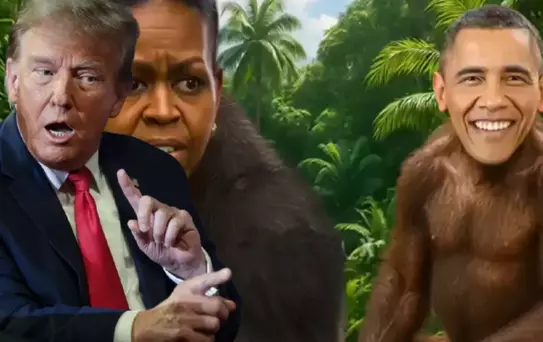 Barack Obama sessizliğini bozdu: Trump'ın ırkçı videosuna sert tepki