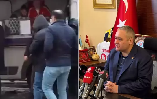 Keçiören'de ilginç istifa kutlaması: Adak lokması dağıtıldı