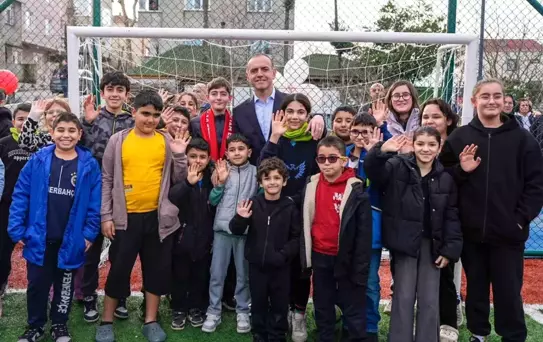 Sancaktepe'de Yaşar Kemal Yürüyüş Yolu ve Spor Alanı hizmete açıldı