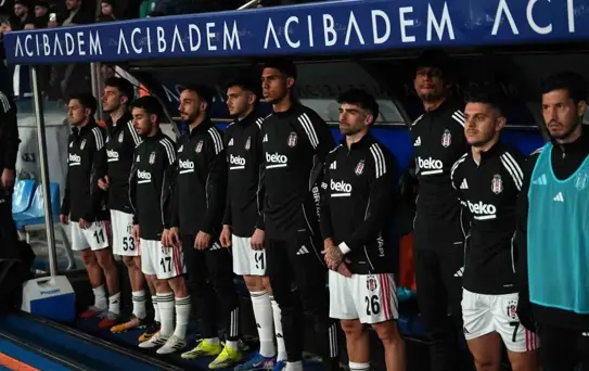 Beşiktaş'ta Başakşehir Maçında 4 Değişiklik