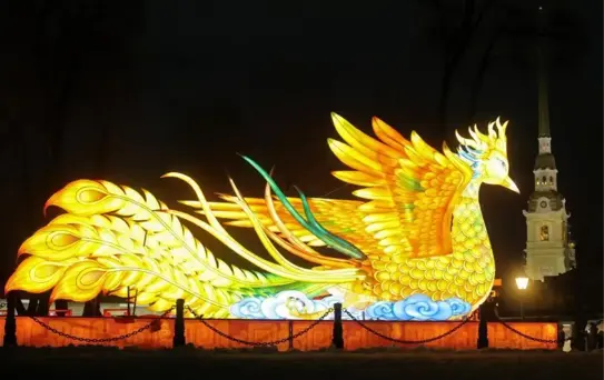 St. Petersburg'da Çin Yeni Yılı Kutlaması