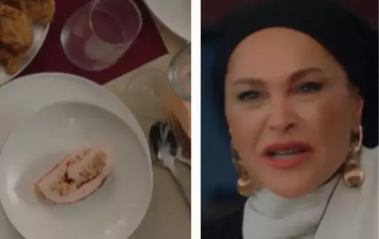 Hülya Avşar'ın dizisindeki domuz eti sahnesi tartışma yarattı