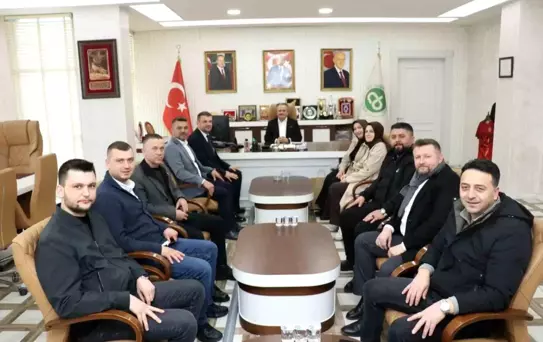 Cumayeri Esnaf ve Sanatkarlar Odasından anlamlı buluşma