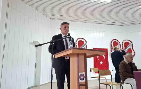 Hisarcık Esnaf ve Sanatkârlar Odası'nda başkanlığa Süleyman Çelik seçildi