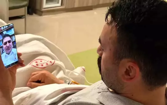 Özdemir'den Yaralı Polise Geçmiş Olsun Ziyareti